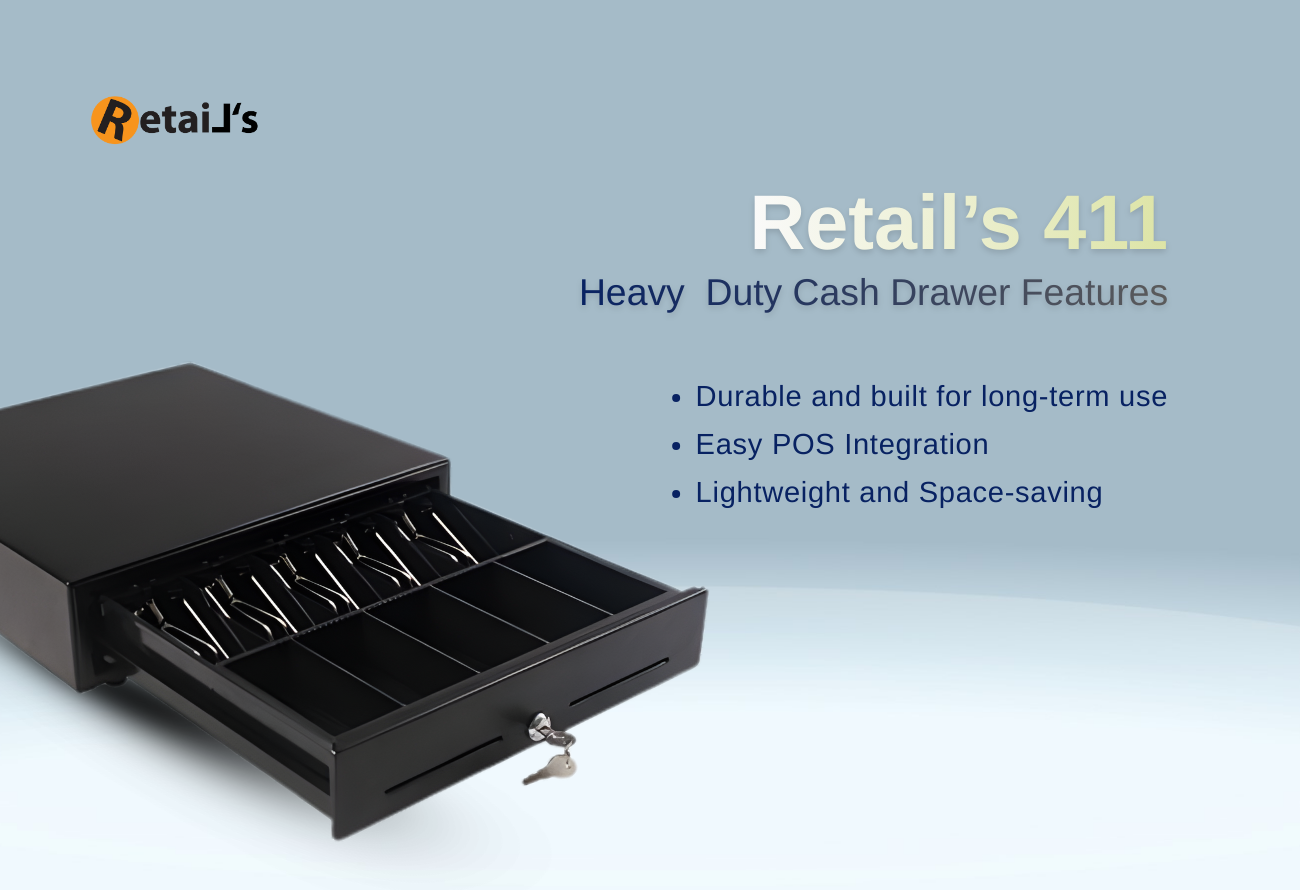 Cash drawer 411 fea