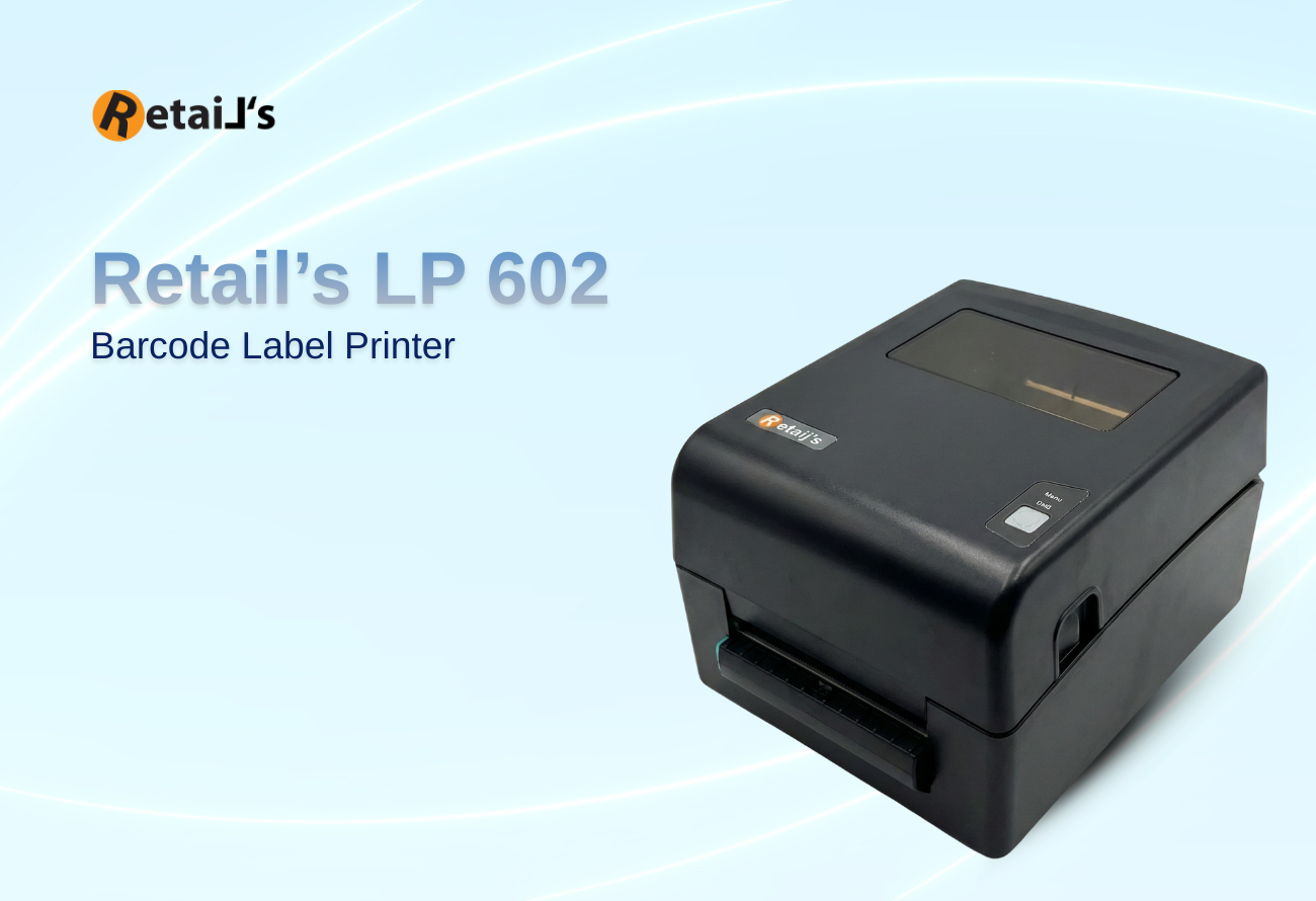 Retail's LP 602 barcode Label Printer 